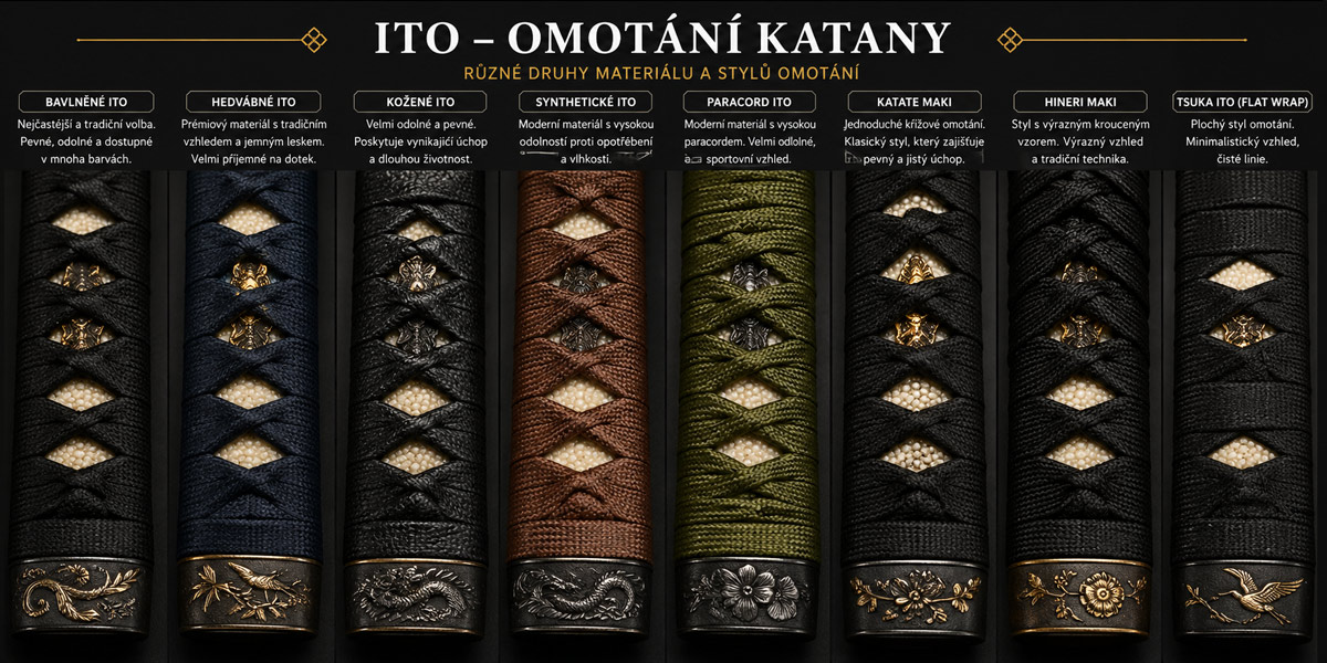 ITO omotání katany